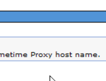 Sametime Proxy error